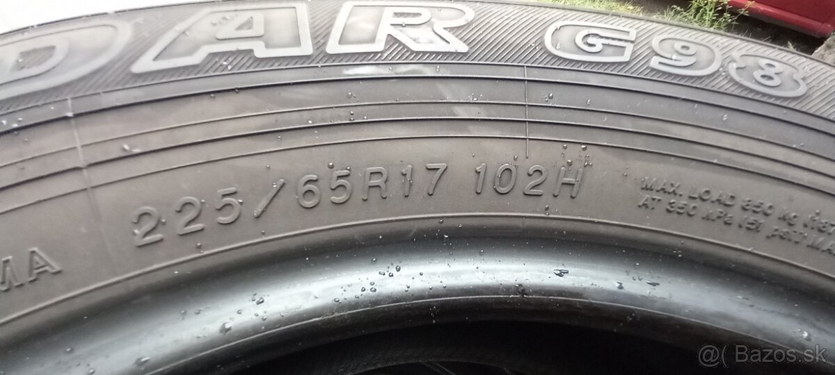 Na predaj letne pneu 225/65 r17 - 4
