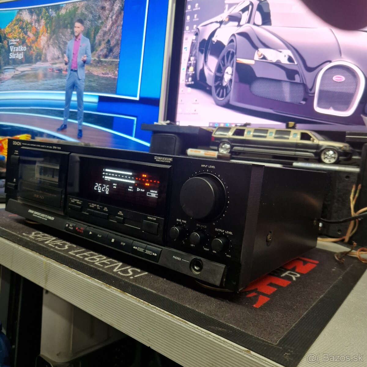 DENON DRM-700A...kazetový deck , 3 hlavy , bias ... - 4