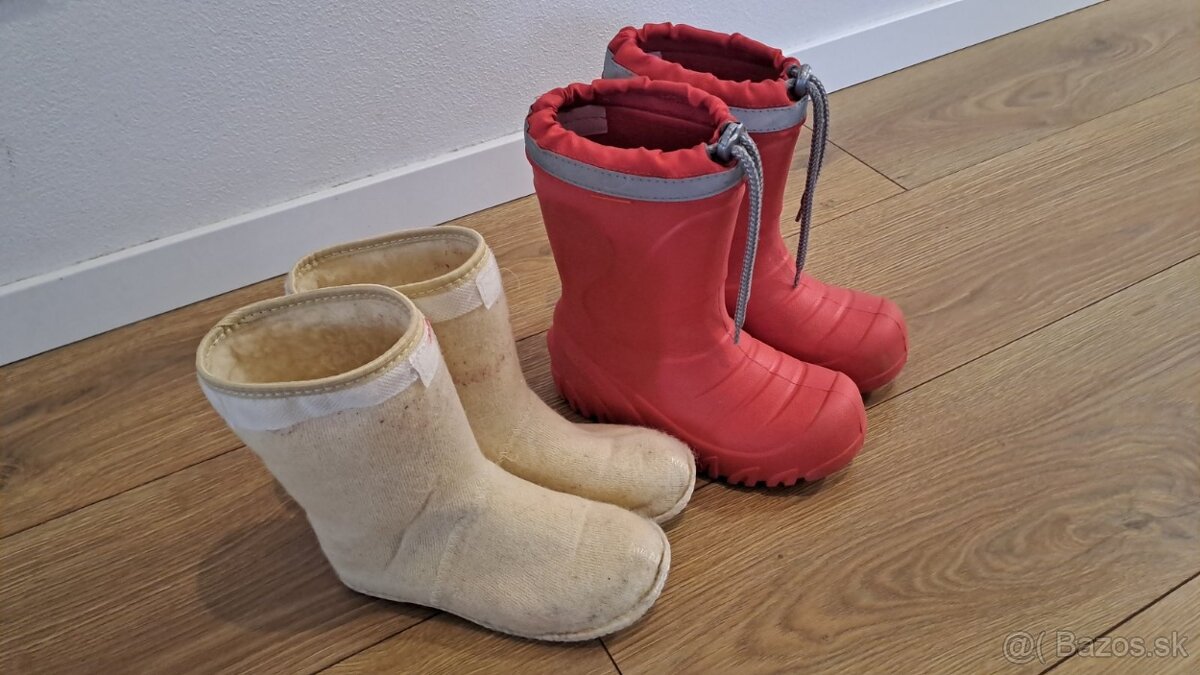 Zateplené detské gumáky DEMAR - 4