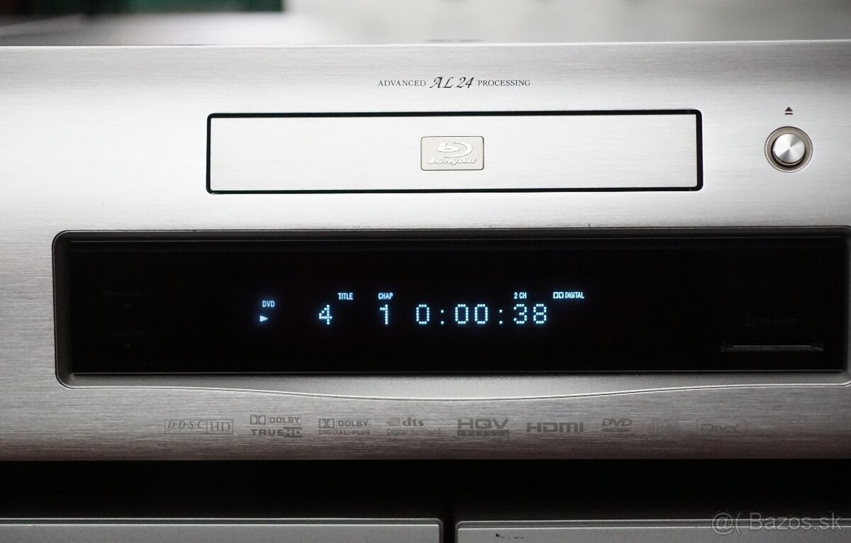 DENON DVD 3800 BD BLU RAY DISC PLAYER včetně DO - 4