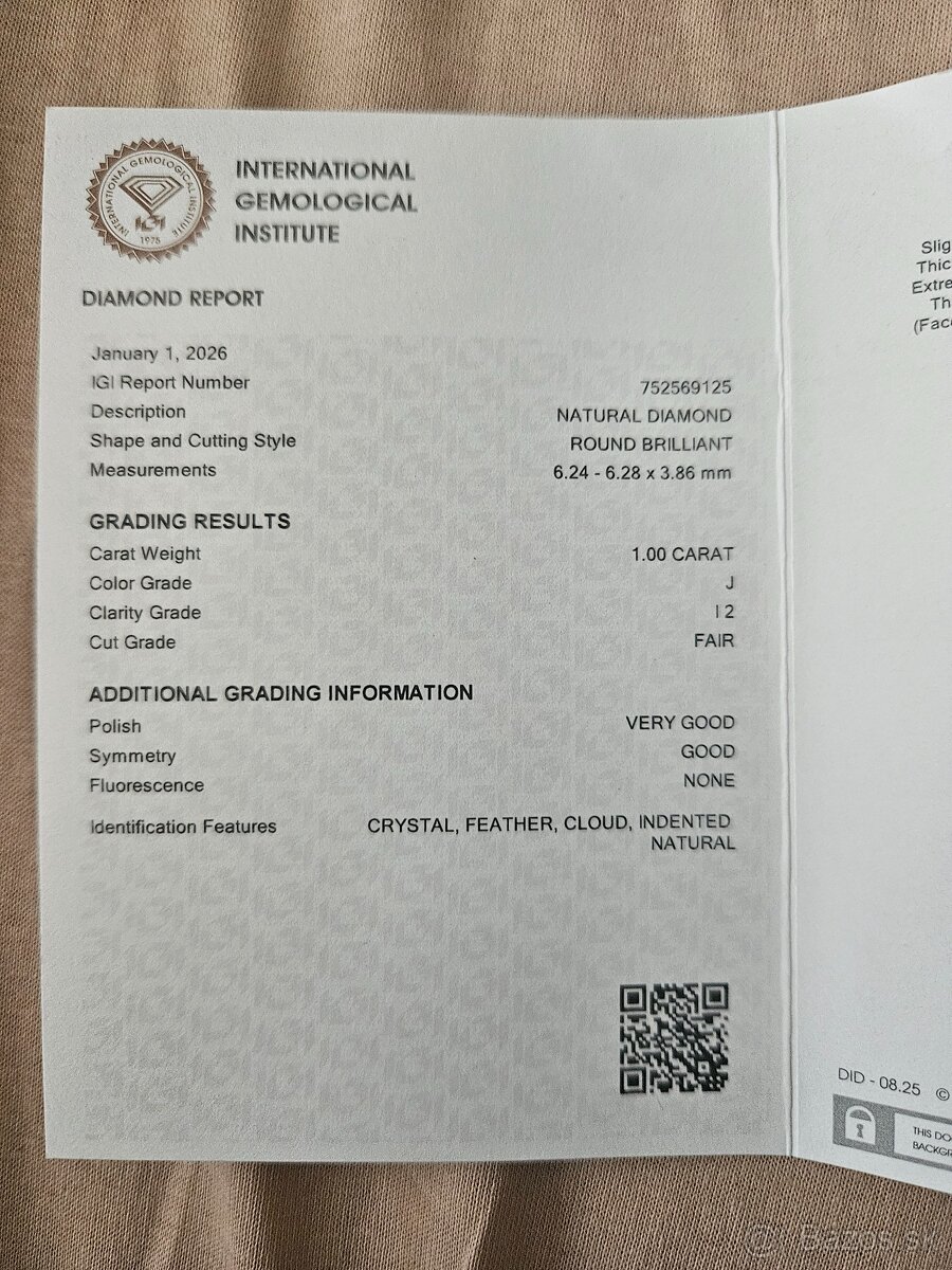 Diamant /Briliant 1ct - 4