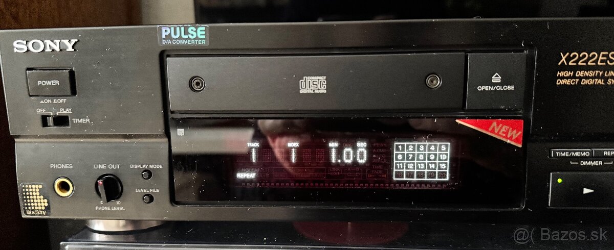 Sony CDP X222es, High End CD prehravac - 4