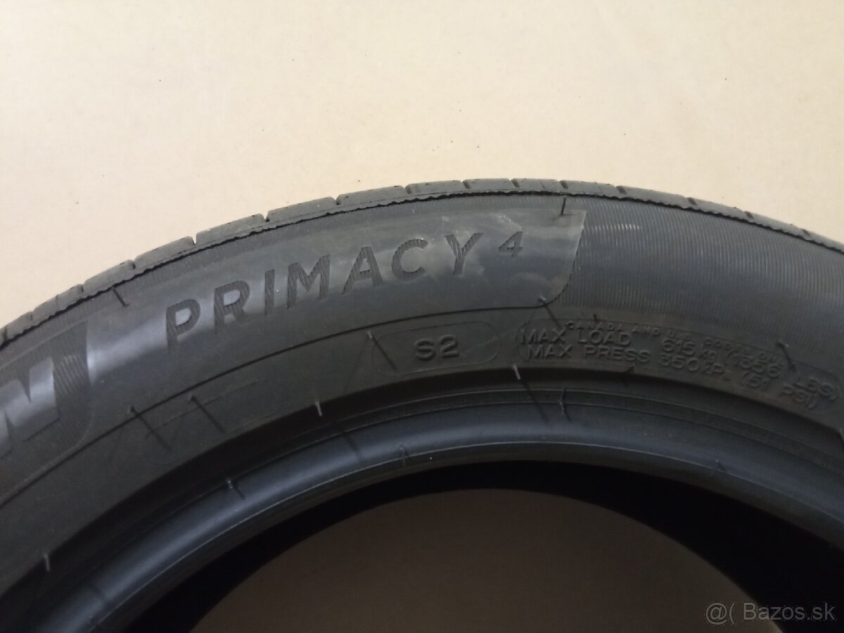 4x letné Michelin Primacy 4 (205/55 R16) - 4
