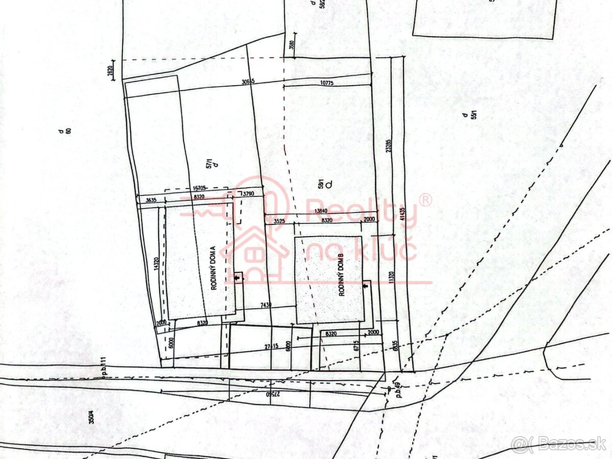 Na predaj stavebný pozemok 596m² alebo 1 185m² v obci Čechy - 4