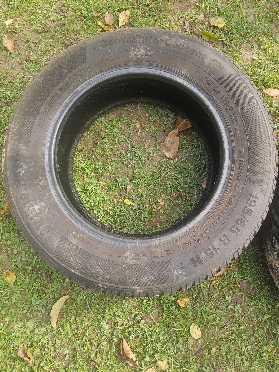 Zimne pneumatiky Continental 195/65 R15 - 4