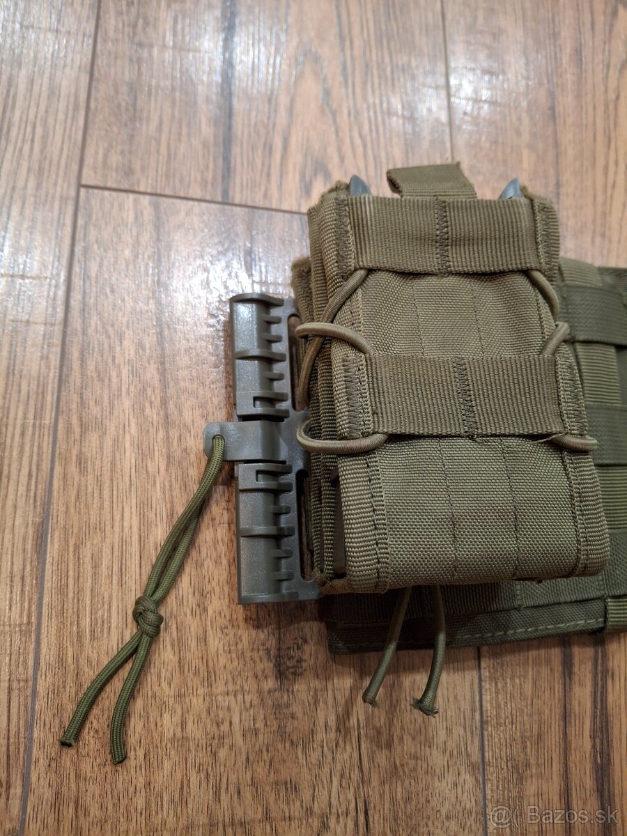 Vesta / Nosič plátov 8Fields zelená, plne vybavená - 4