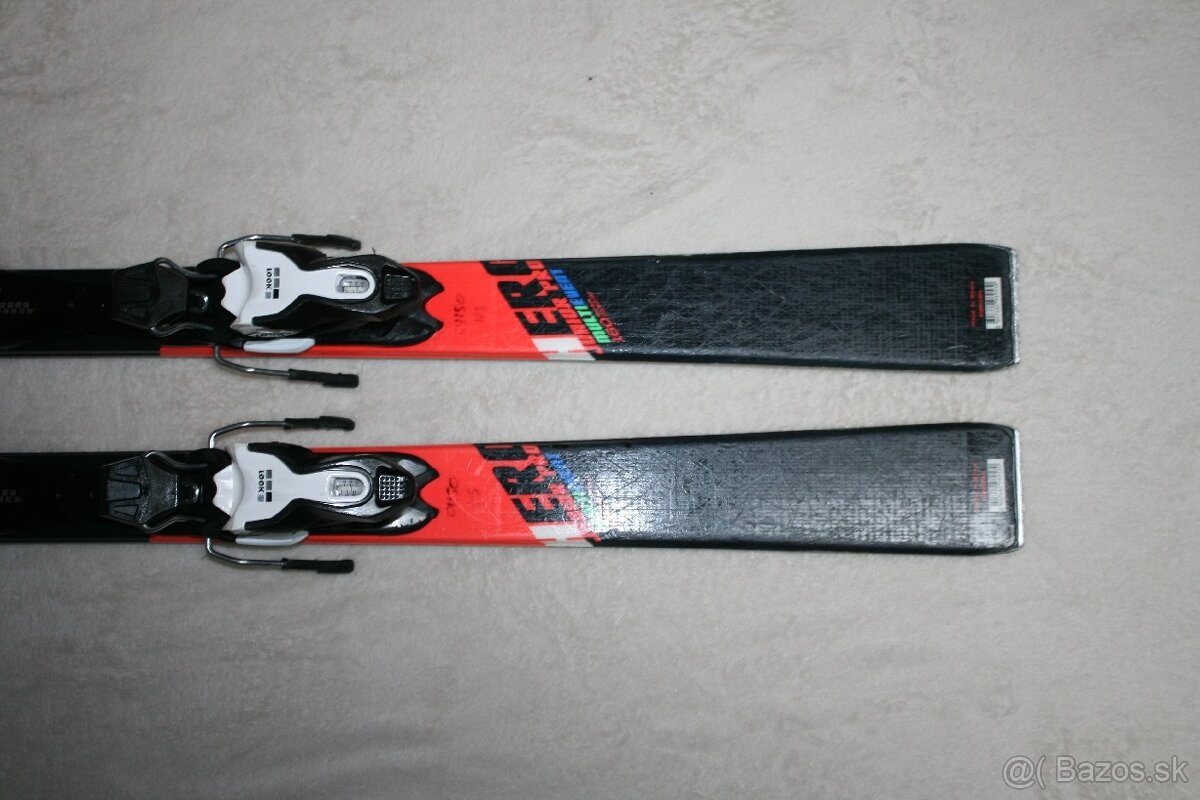 lyže Rossignol hero 160 cm , drevene jadro - 4