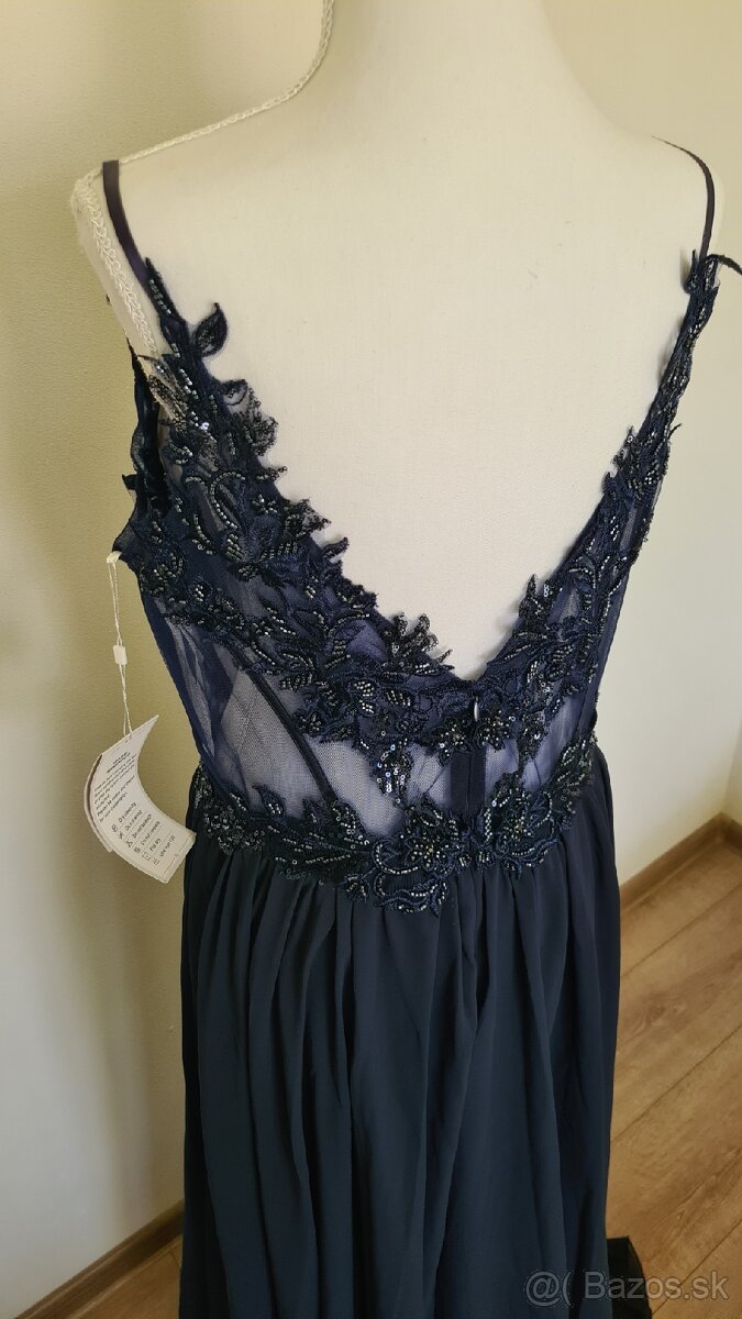 Luxusné spoločenské šaty L/XL - 4
