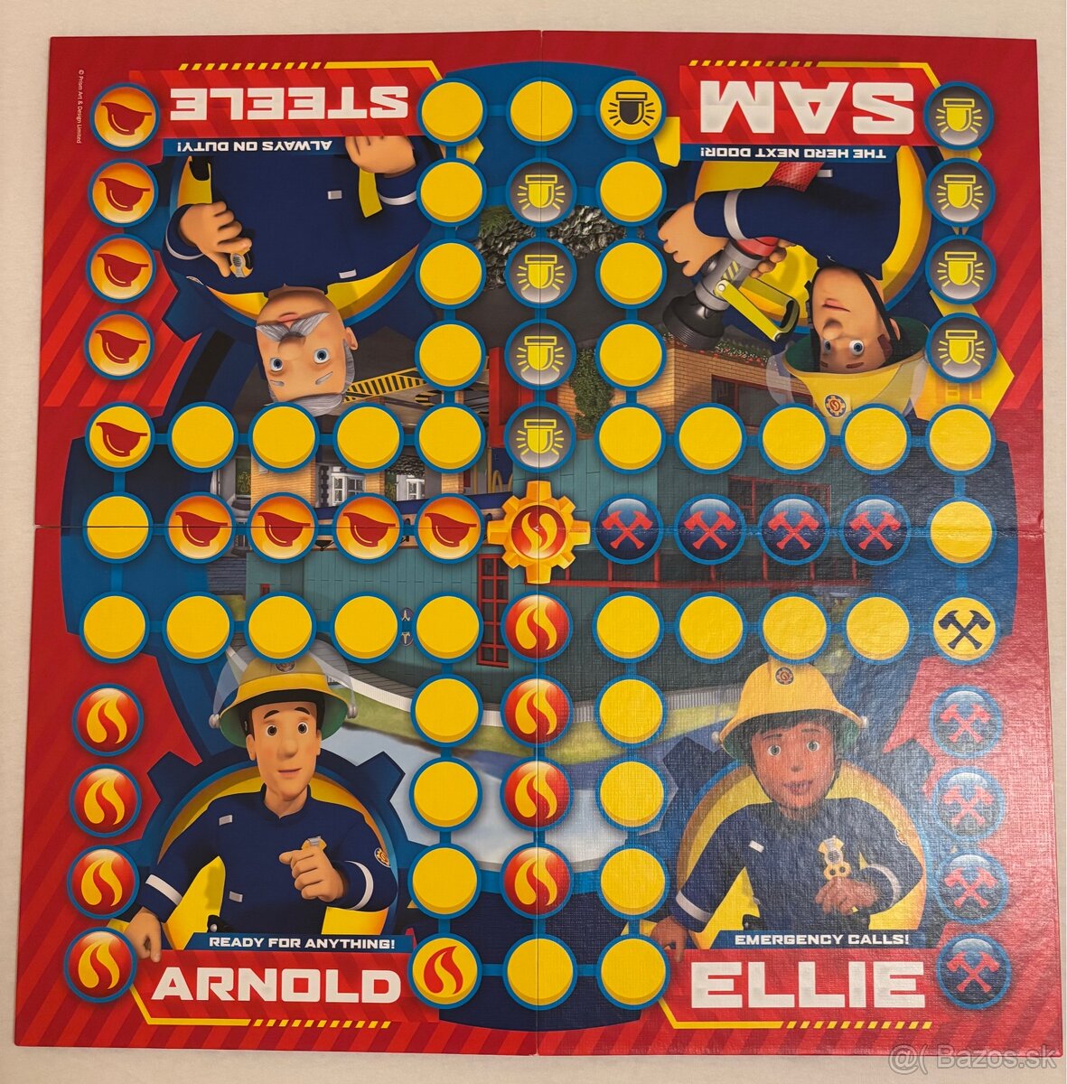 Poziarnik Sam - puzzle a hra - 4