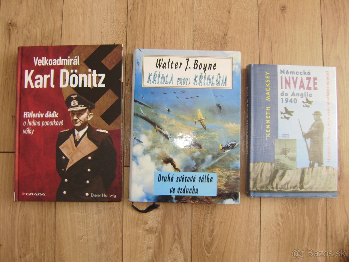 Predám, knihy o druhej svetovej vojne. 1. - 4