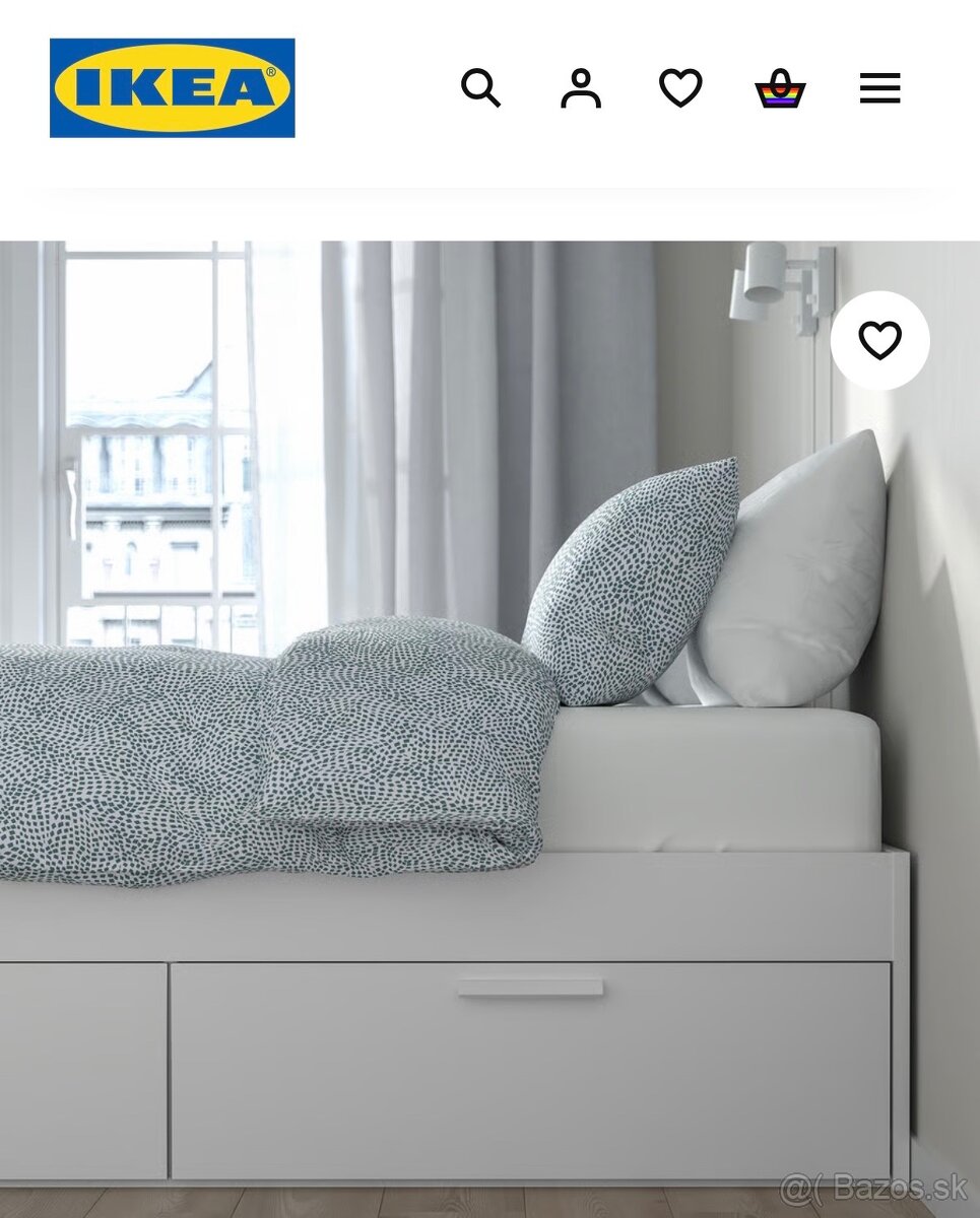 Postel 140x200 IKEA - 4