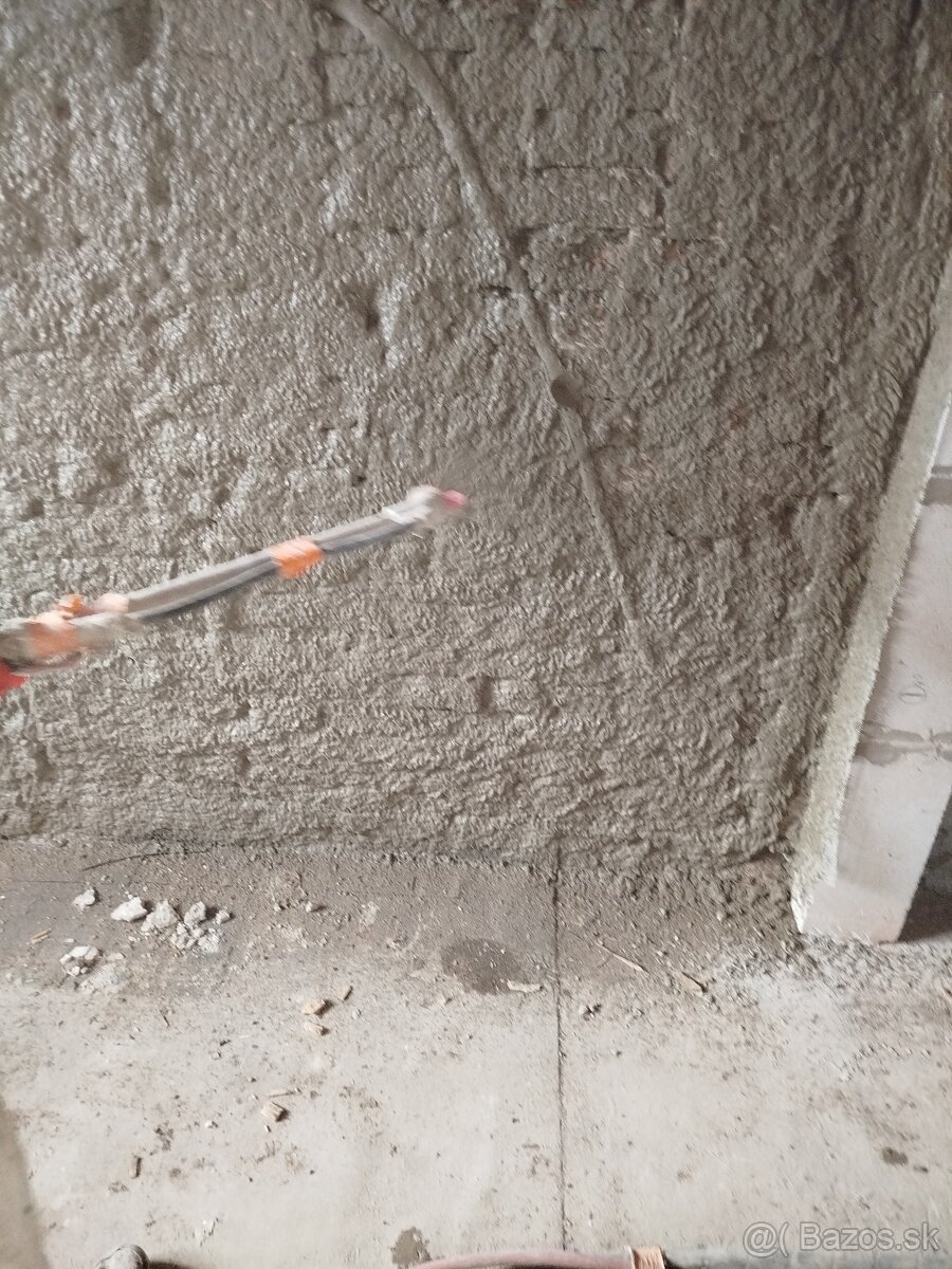 Strojové omietky. - 4