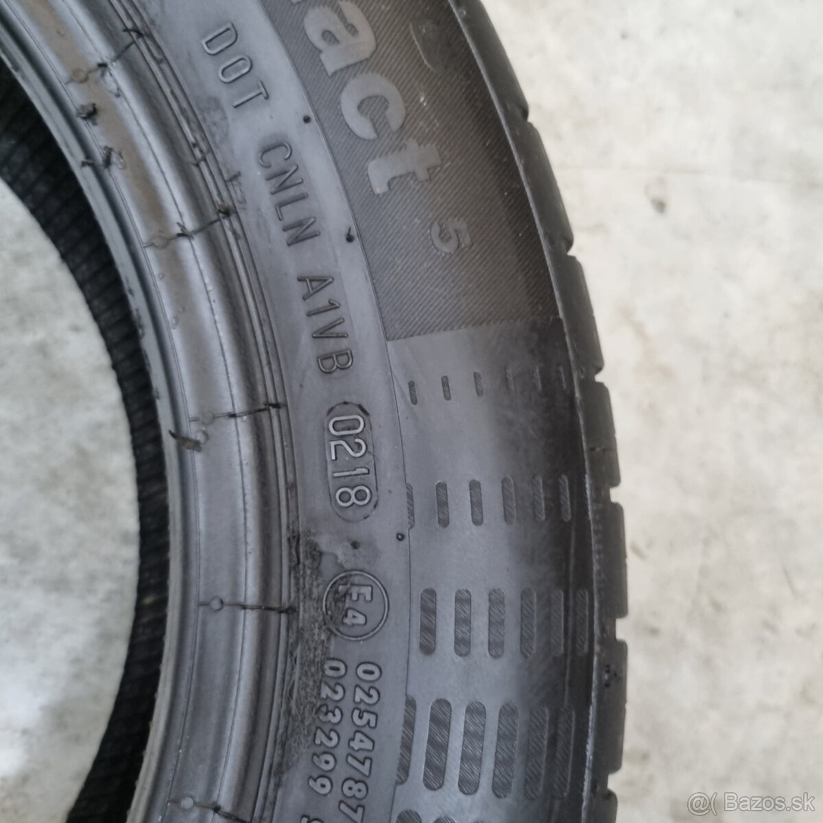 Letné pneumatiky 195/55 R15 CONTINENTAL - 4