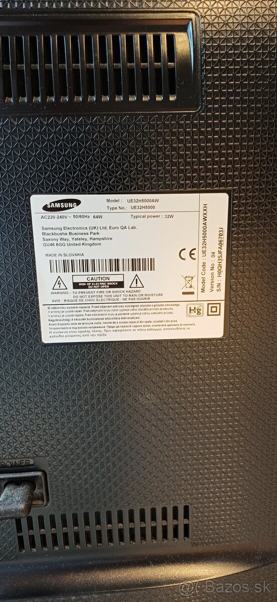 Samsung UE32H5000AW - 4