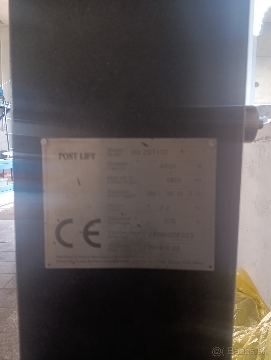 Dvojstlpkový Zdvihák Starline 4t - 4