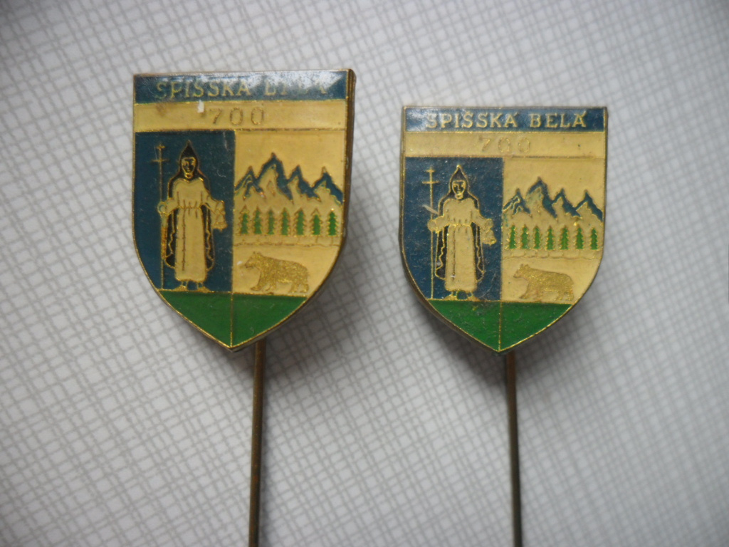 Odznaky s erbami miest a obcí ČSSR - 4