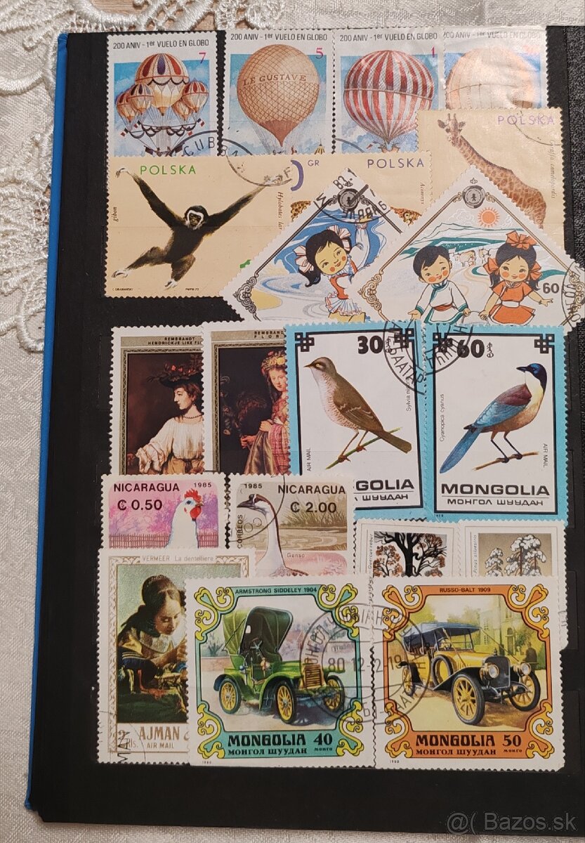 Zbierka poštových známok - 4