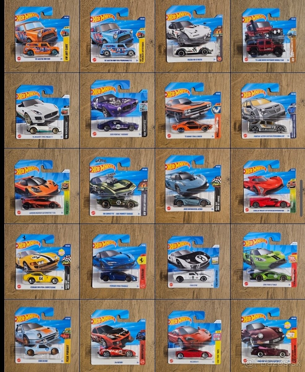 Hot Wheels autíčka - 4