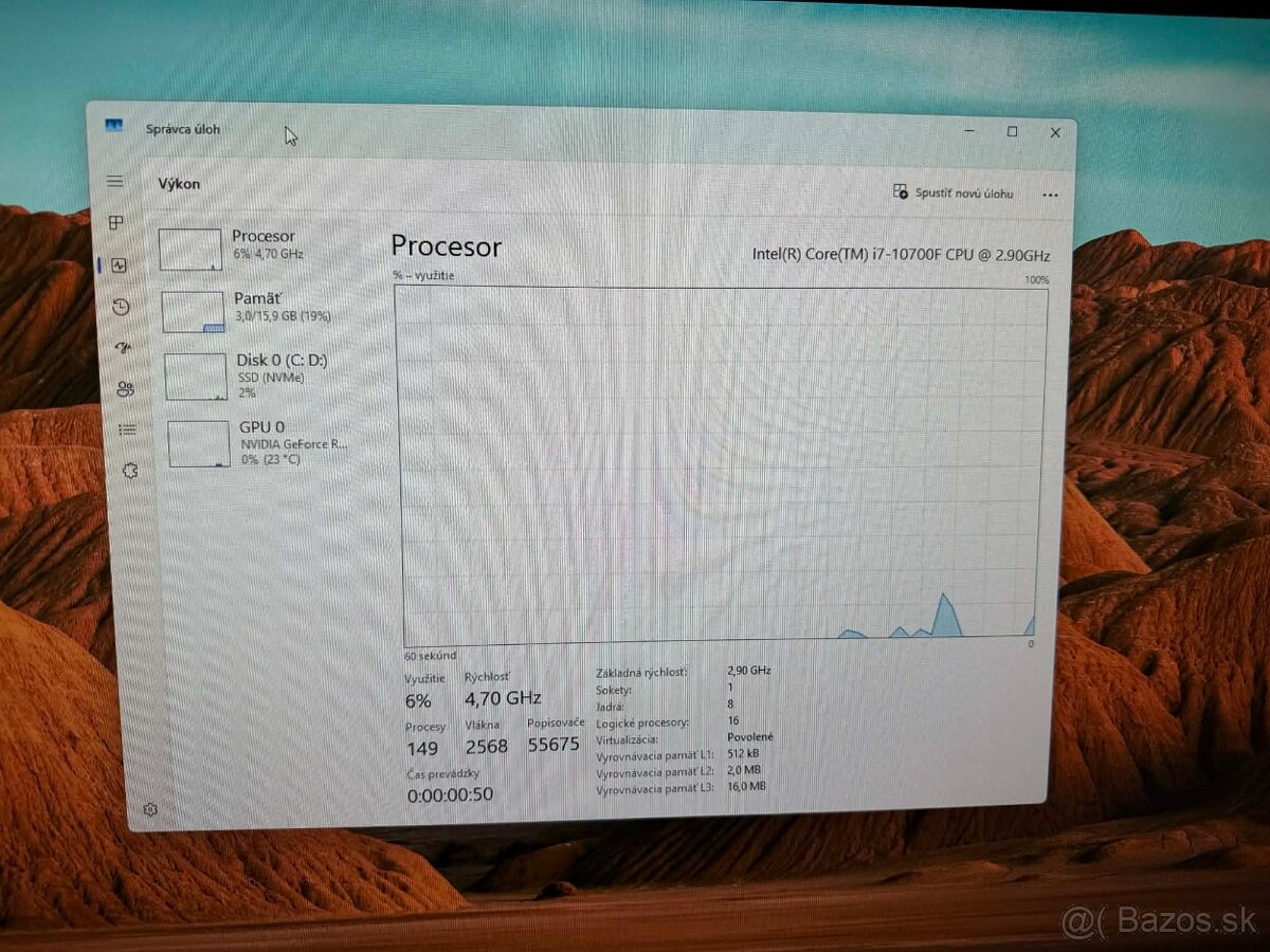 Intel i7-10700F, 16GB, RTX 4060,512GB NvMe - 4