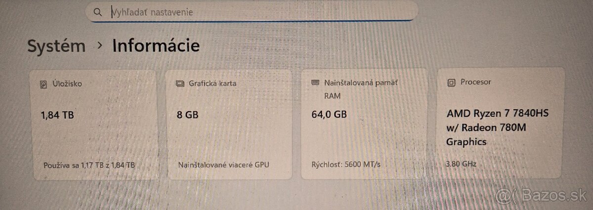 Acer Nitro 16 | ryzen 7| rtx 4070| 64gb ram - 4