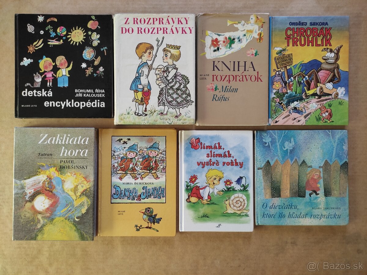 Knihy Rozprávky pre najmenších a iné 1. - 4