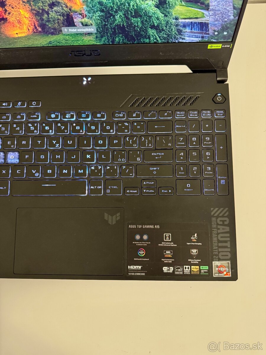Herný notebook ASUS TUF Gaming A15 - 4