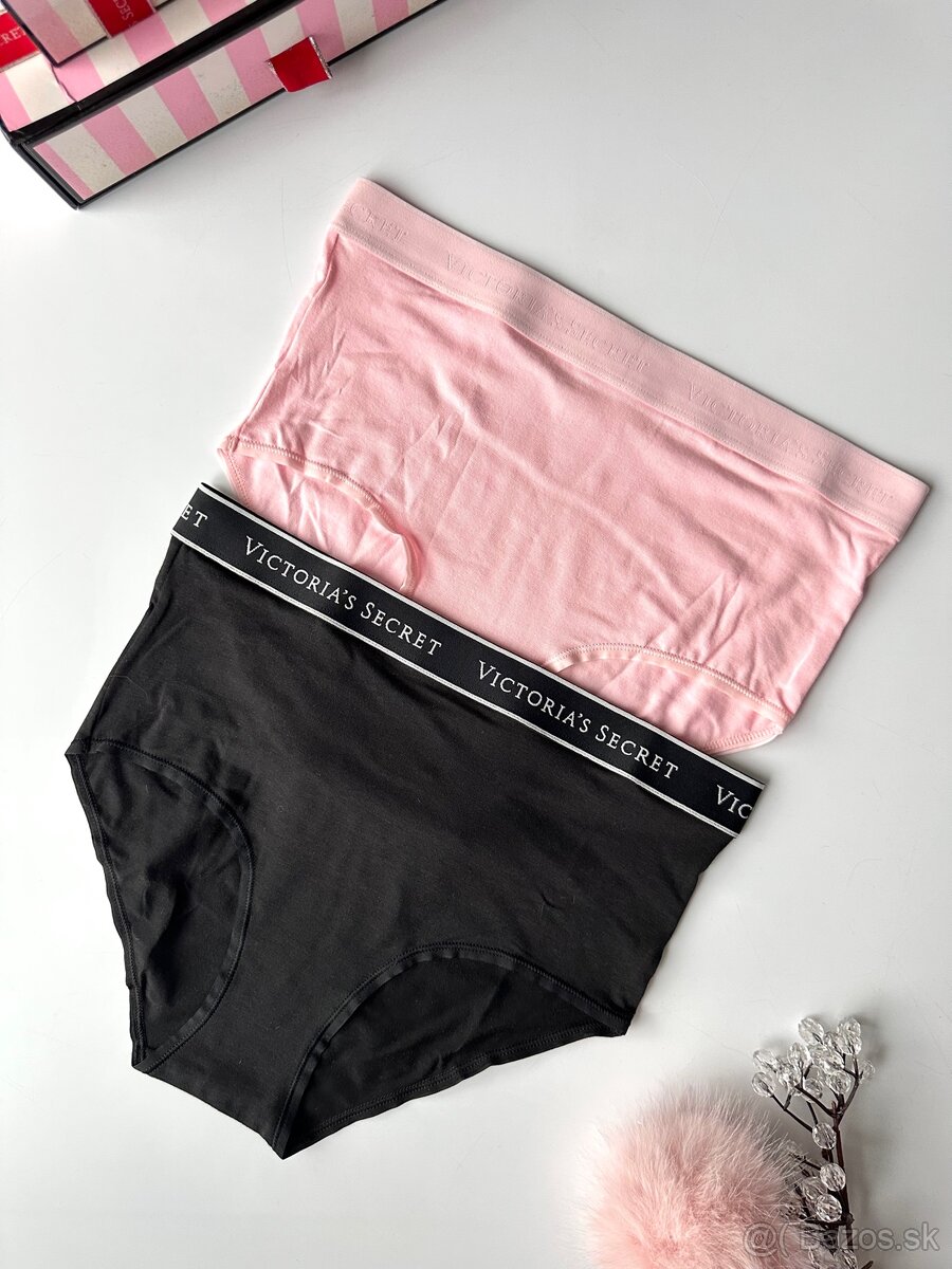 Victoria’s Secret pink nohavičky S - 4