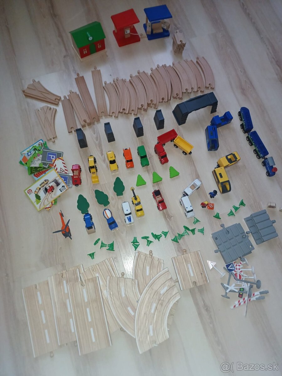 Drevené kolajnice s doplnkami - 4