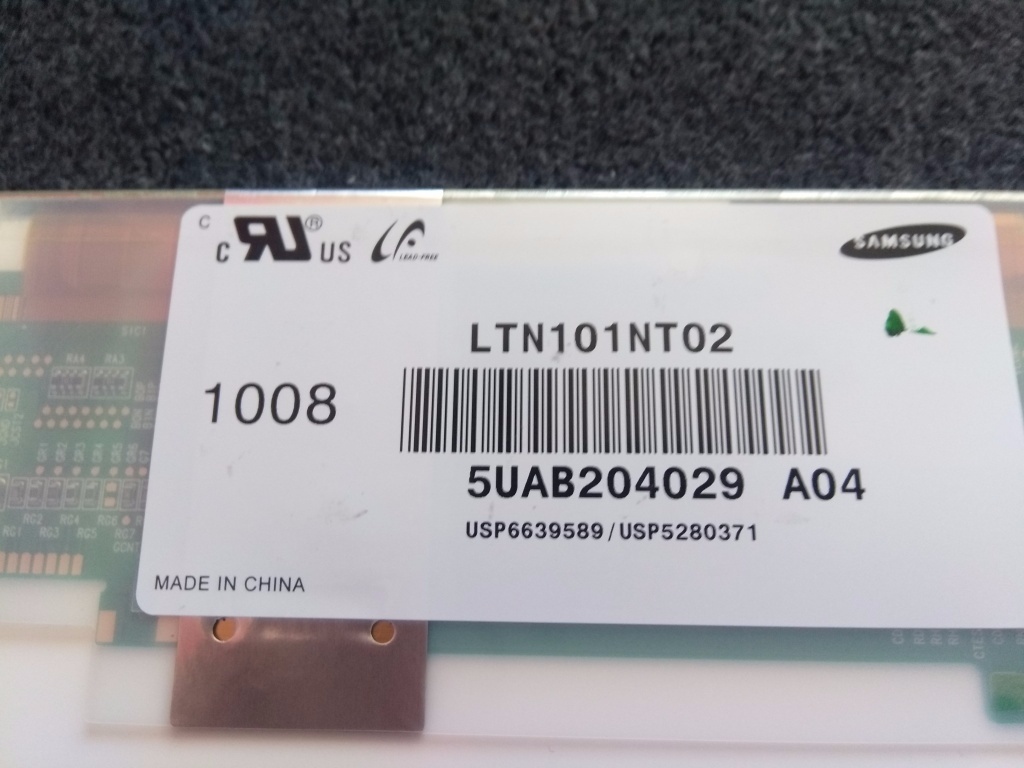 predám 10,1" palcový LED display 40pin z Acer aspire one - 4