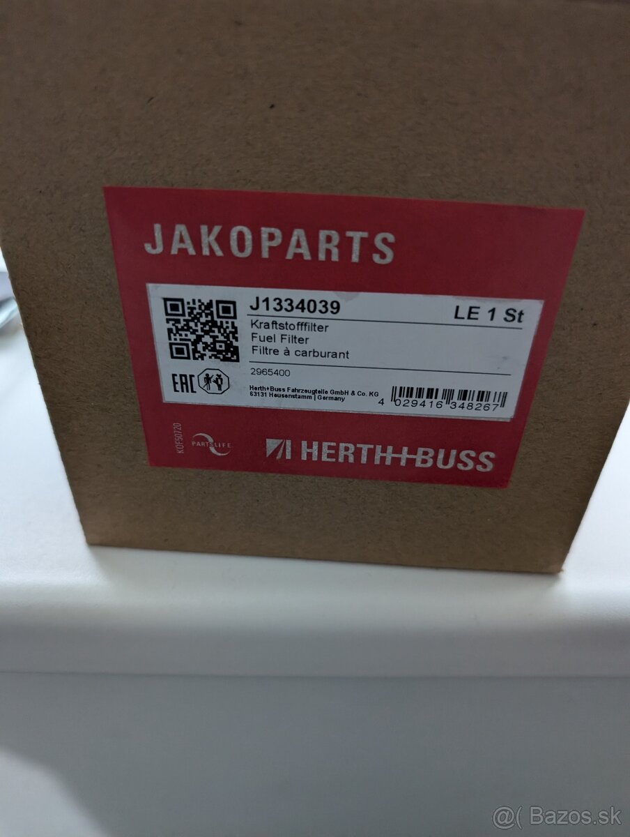 Palivový filter na Honda Accord CL7_HERTH+BUSS JAKOPARTSJ133 - 4