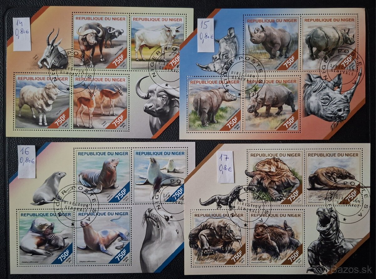 Postove znamky Mix 18 (99poloziek) - 4