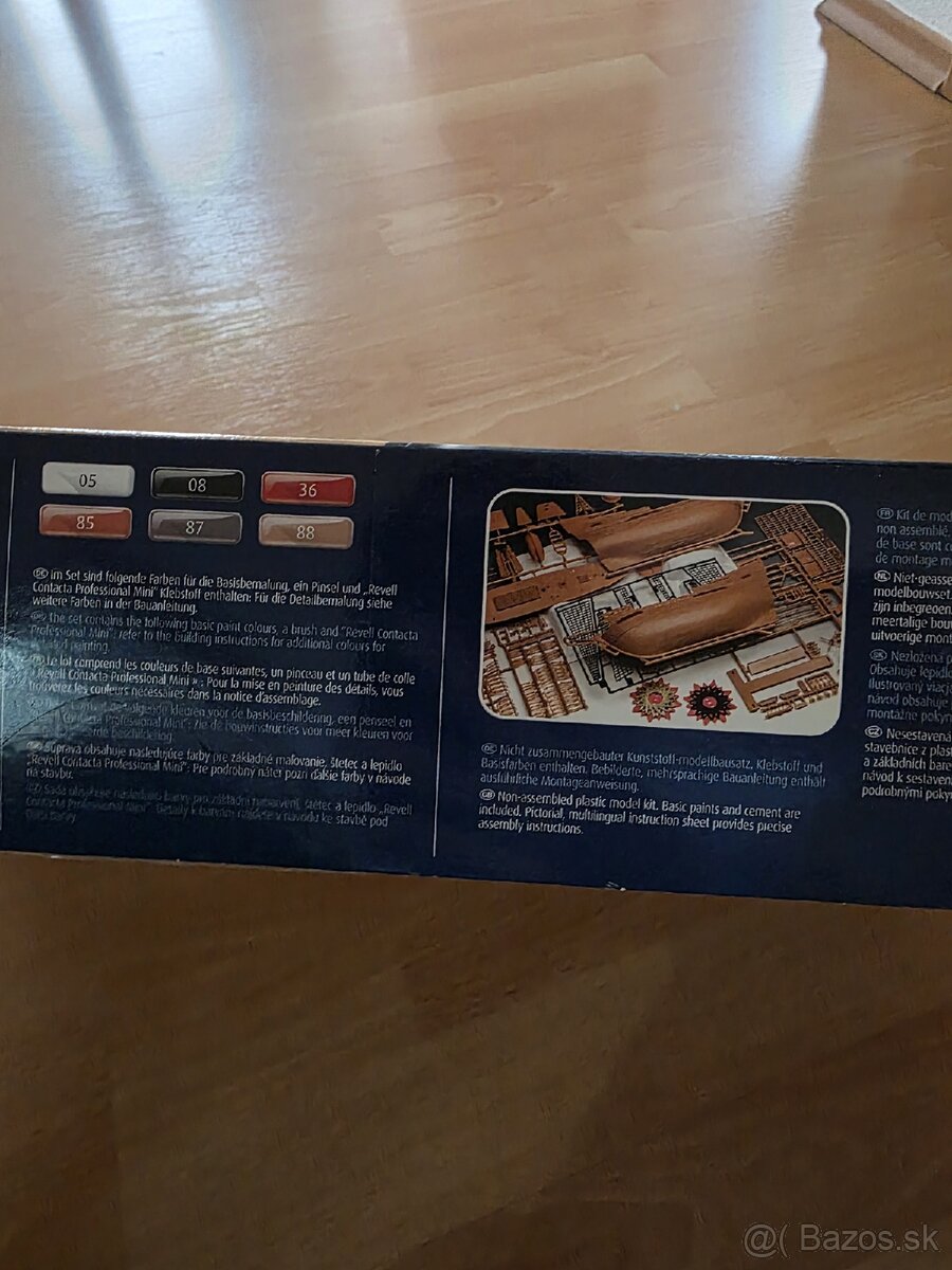 Model lode Revell Mayflower 1:83 – nový, neotvorený - 4