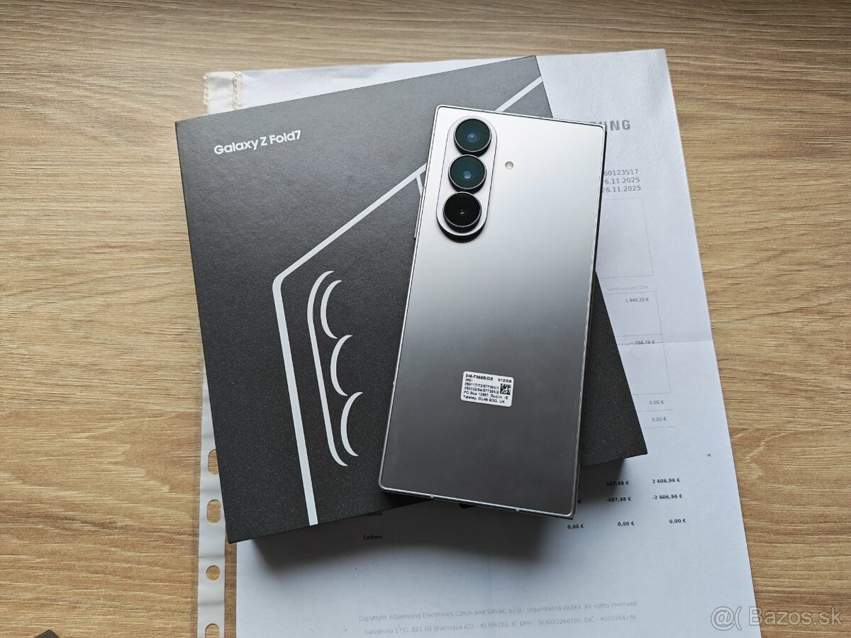 Samsung Galaxy Z Fold7 12GB/512GB, silver,top,zaruka Samsung - 4