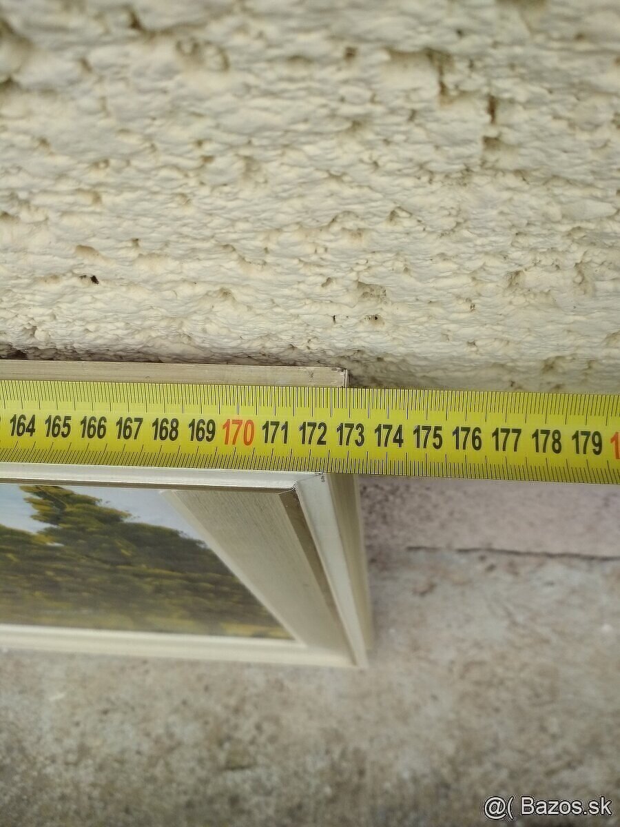 Velky obraz Tatry, olejomalba, 172x63cm - 4