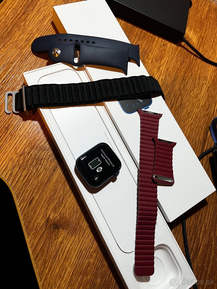 Apple watch 6 (44mm) modré - 4