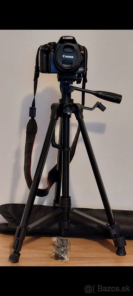 Canon EOS 450D so stojanom - ako nový - 4