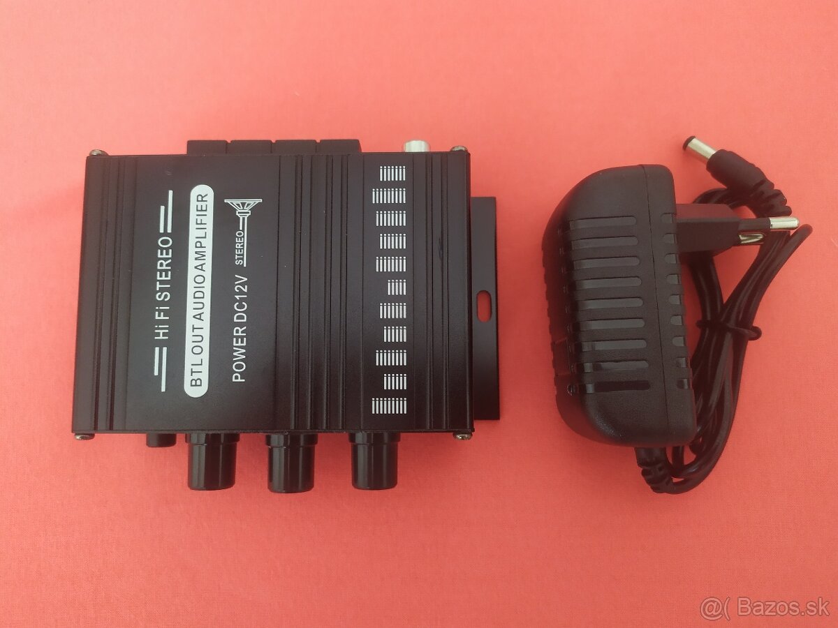 Zosilňovač 2x20W, s adaptérom - 4