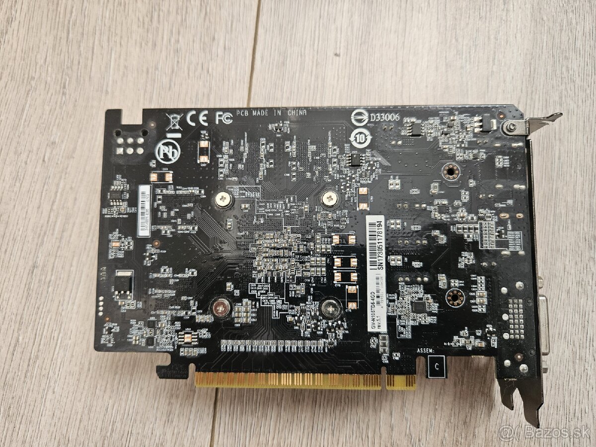 Nvidia GeForce GTX 1050 Ti 4GB - 4