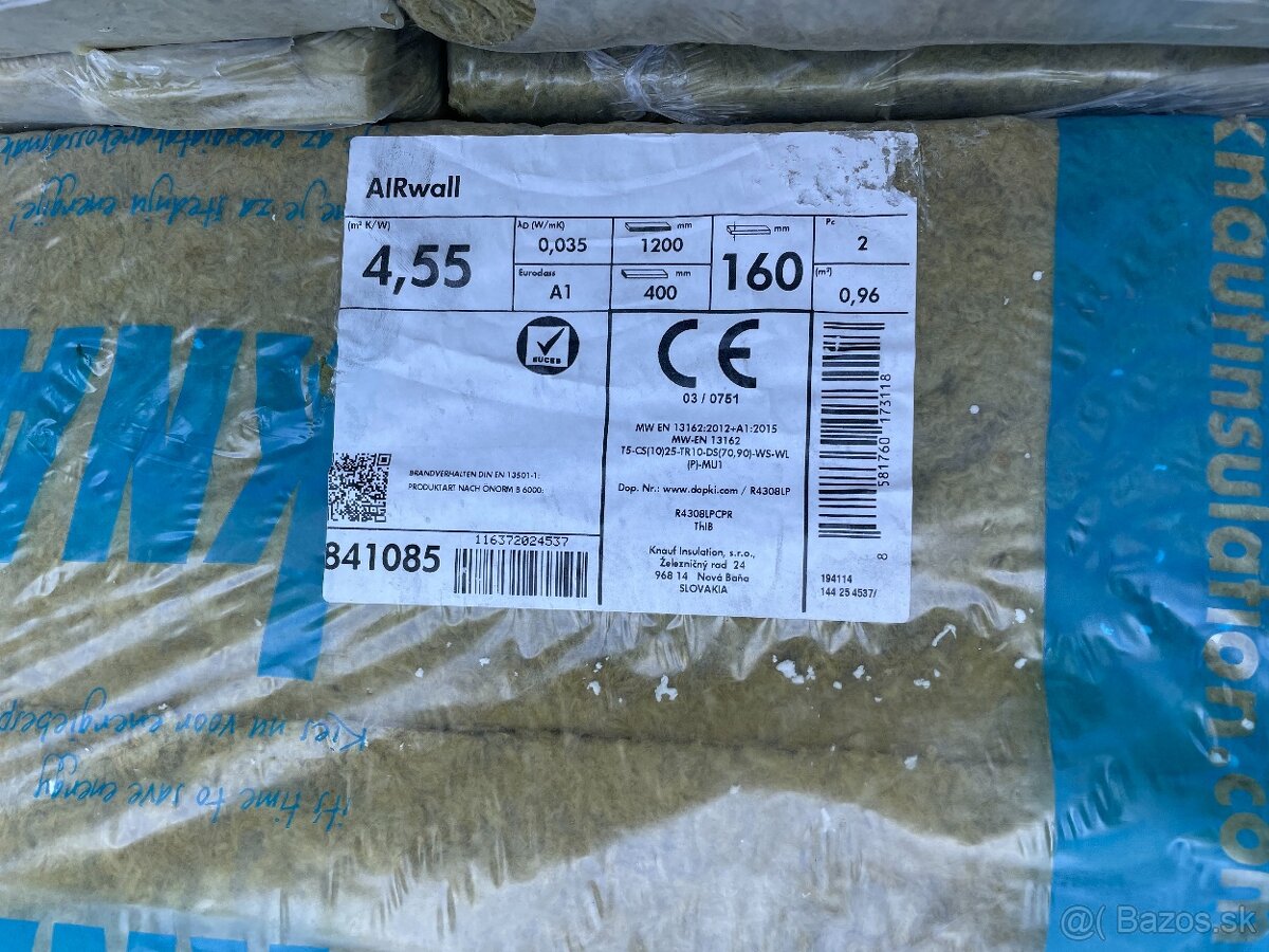 Knauf AIRwall minerálna izolačná doska - 4