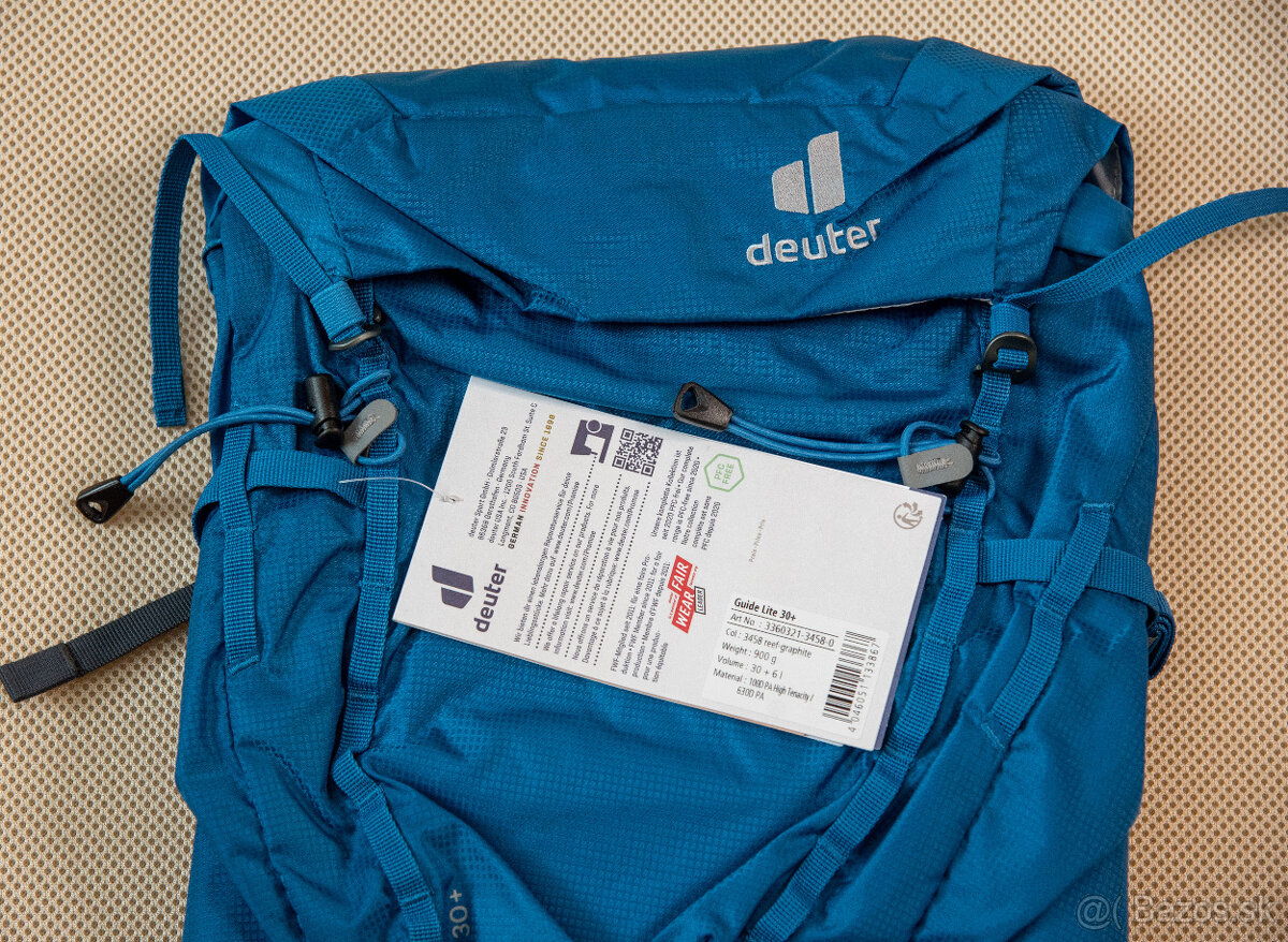 DEUTER Guide Lite 30+ extra ľahký turistický batoh - 4