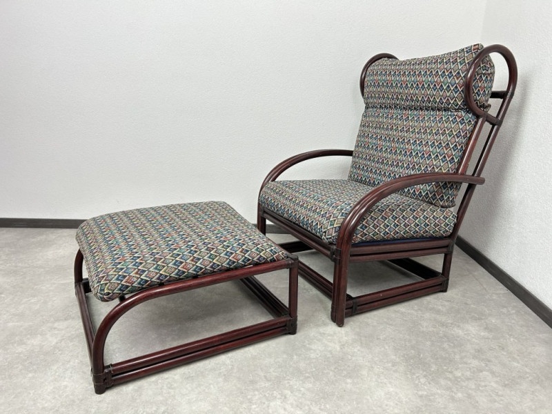 Dizajnový bambusový ušiak s podnožou Gervasoni - 4