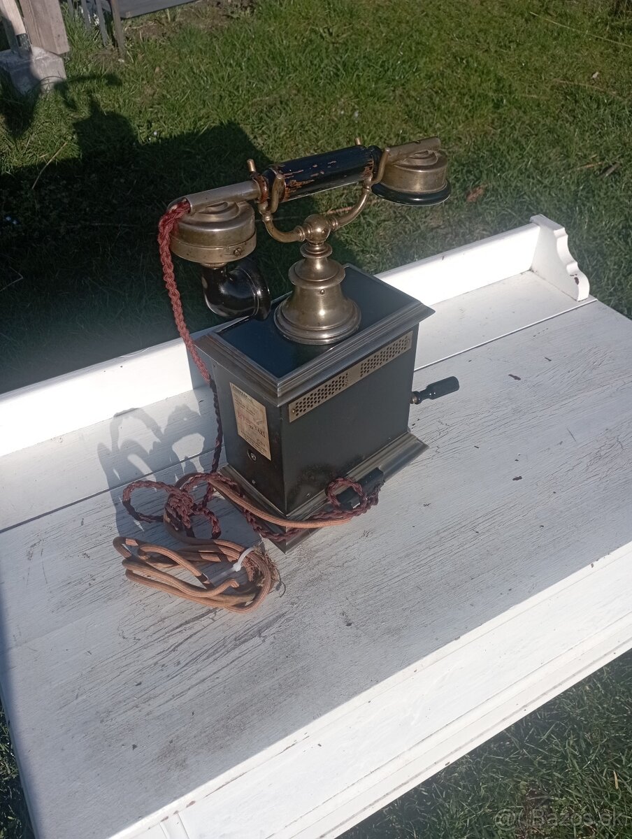 Starožitný telefón. - 4