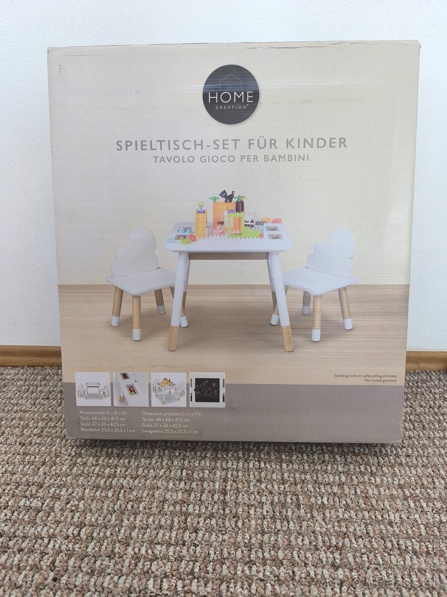 Detský stôl a stoličky - 4