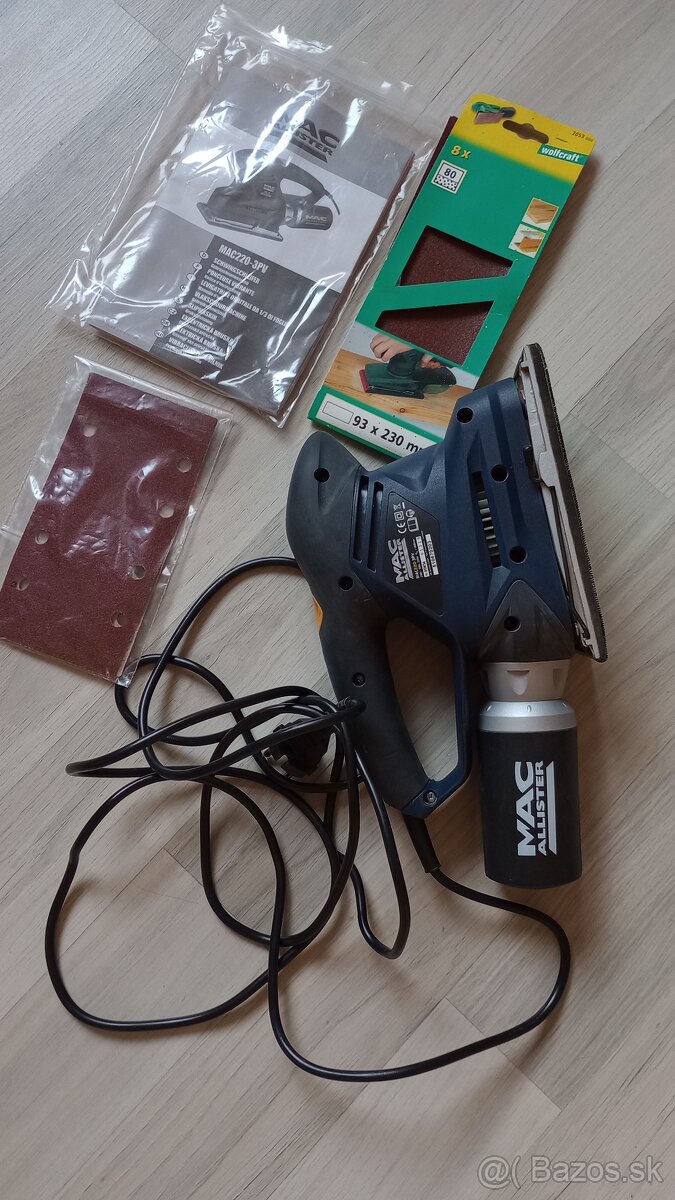 Nová vibračná brúska MAC allister 220-3PV - 4