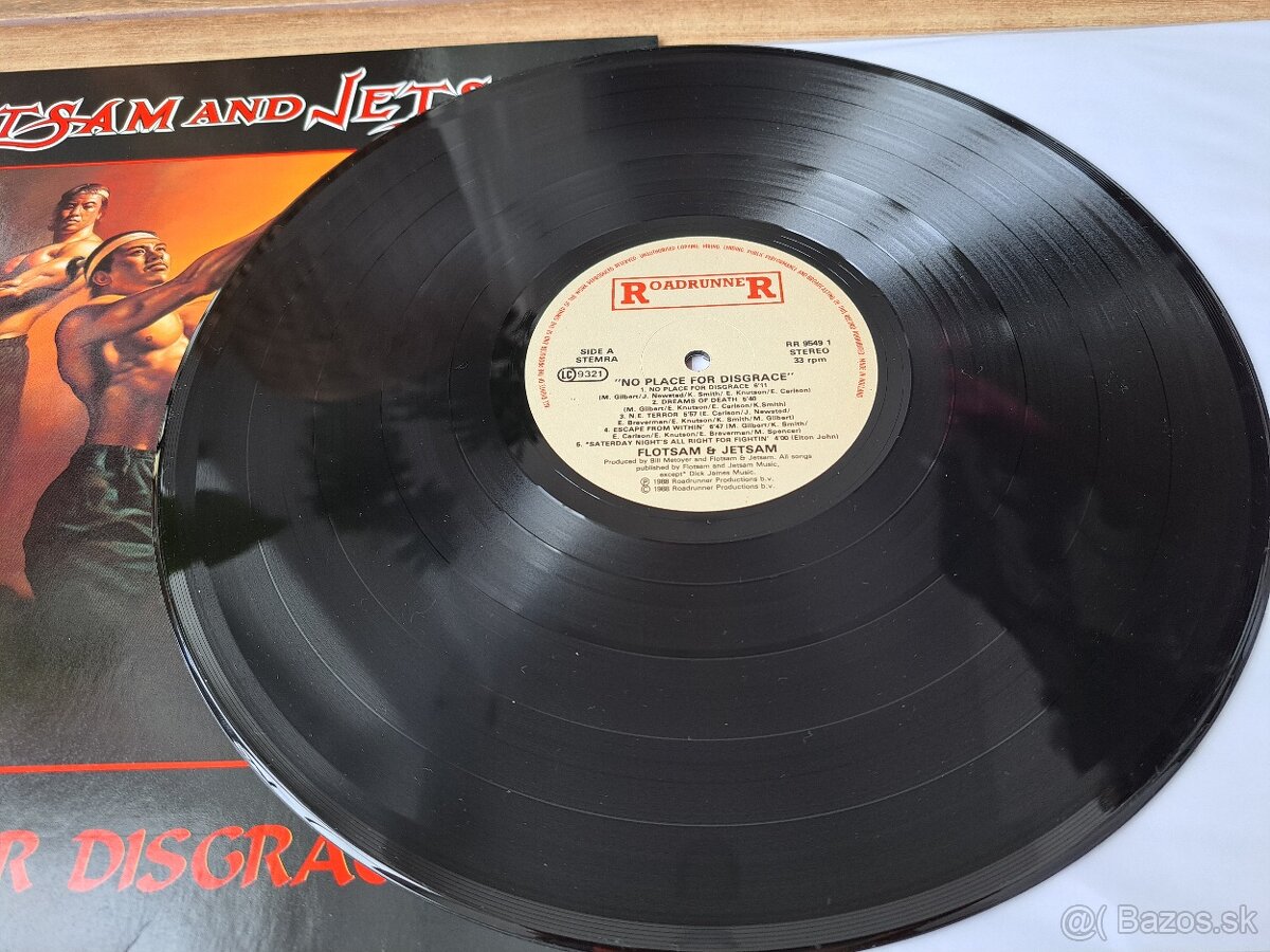 Lp FLOTSAM AND JETSAM- No Place for Disgrac - 4