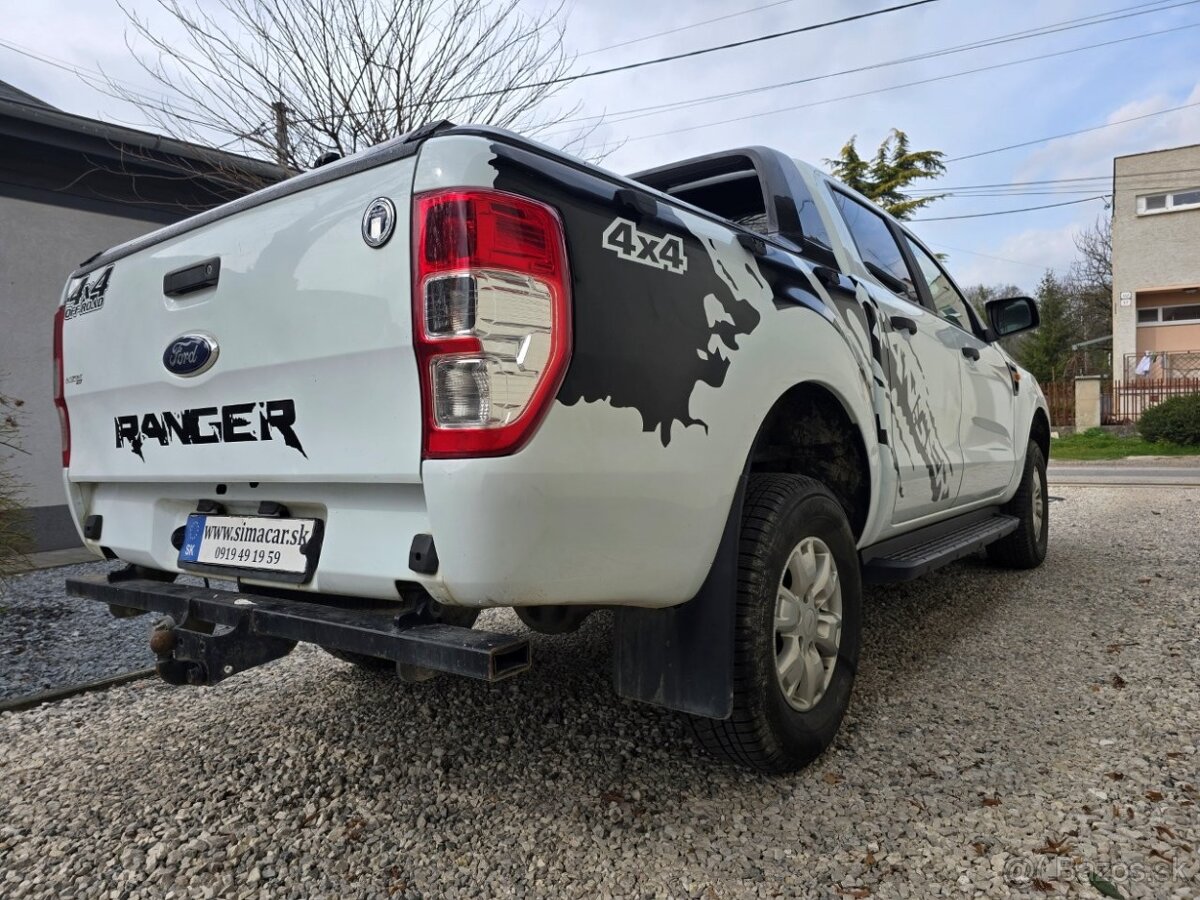 Ford Ranger 2.2 TDCi 150k DoubleCab 4x4 XL, Mesačne: 307€ - 4