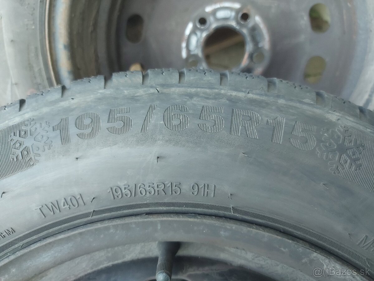 Predám 15" kolesá s pneumatikami na ford focus - 4