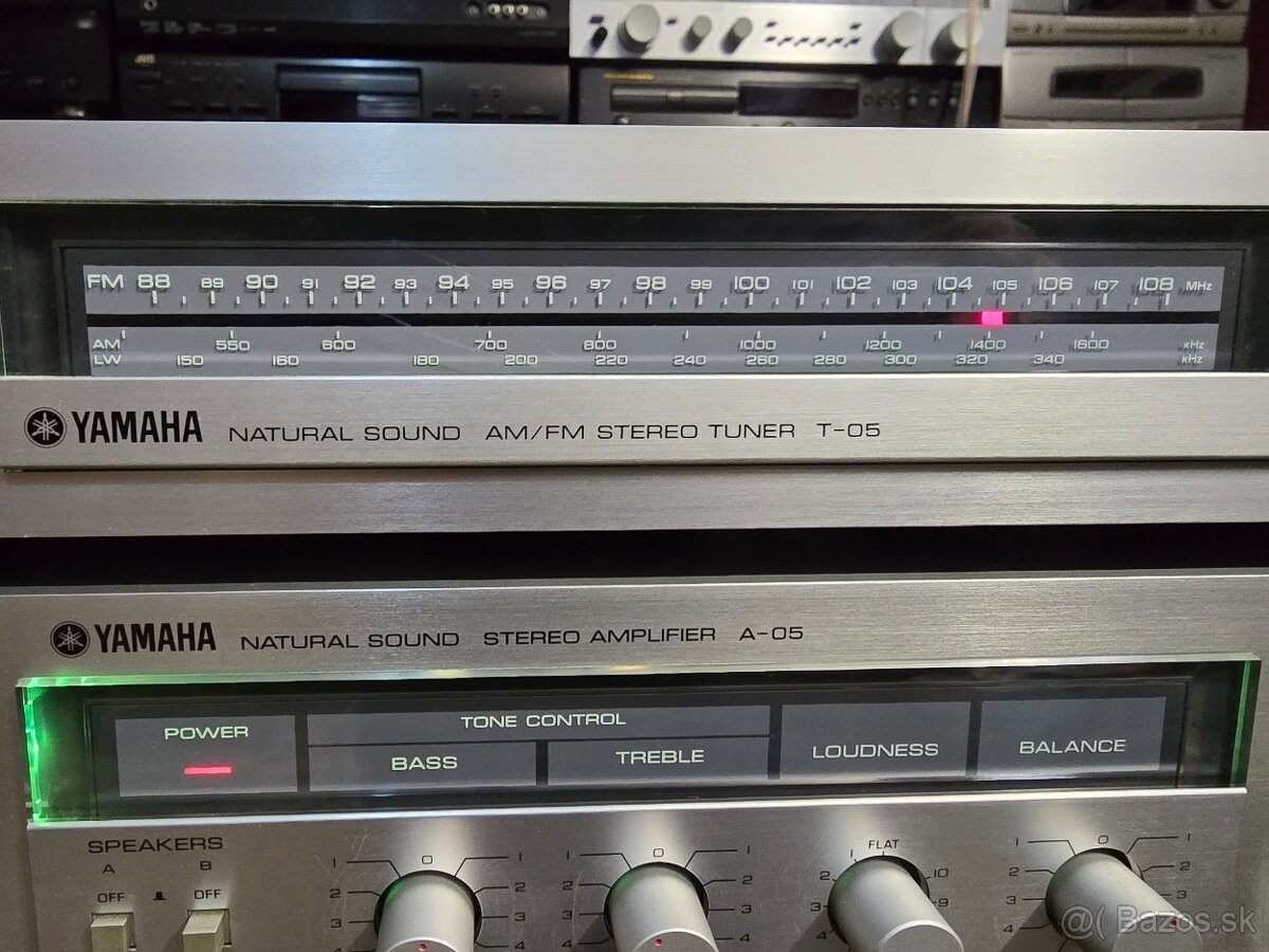 YAMAHA A-05 + T-05 vintage zostava - 4