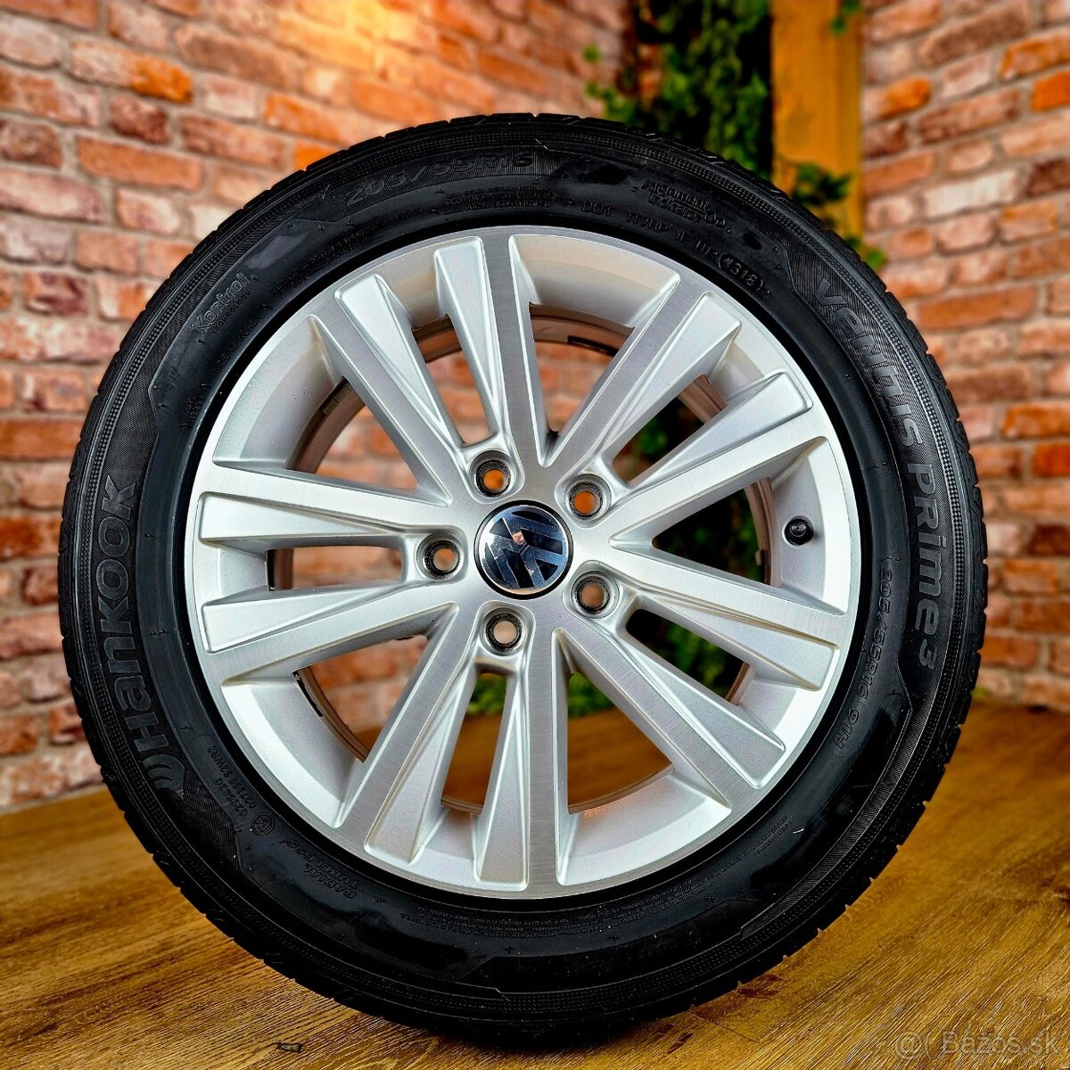 Alu R16 5x112 orig. VW Golf, Bora, Jetta...+ letné 205/55R16 - 4