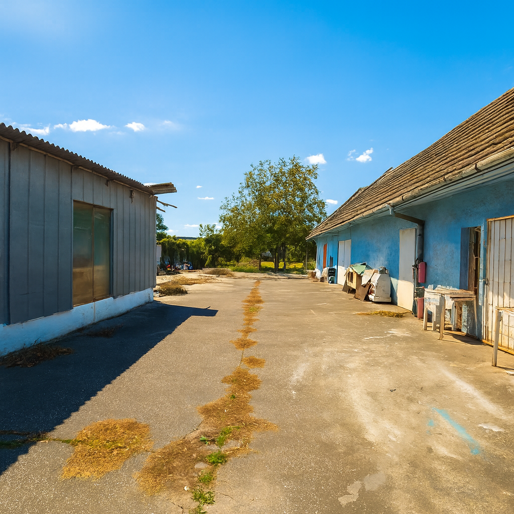 Na predaj priestranný pozemok s rodinným domom v Moste pri B - 4